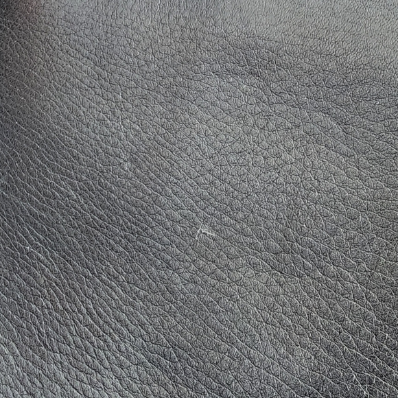 Levenger Black Pebble Leather Briefcase Computer Bag with Shoulder Straps - Picture 10 of 13